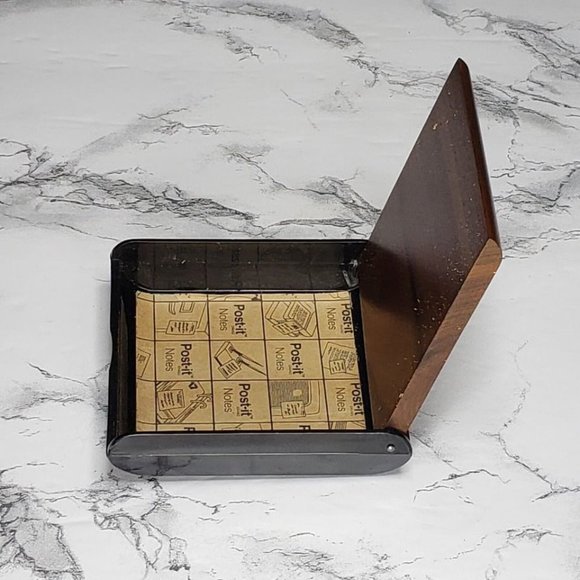 Wood South Carolina Post It Note Holder Vintage - Picture 4 of 7